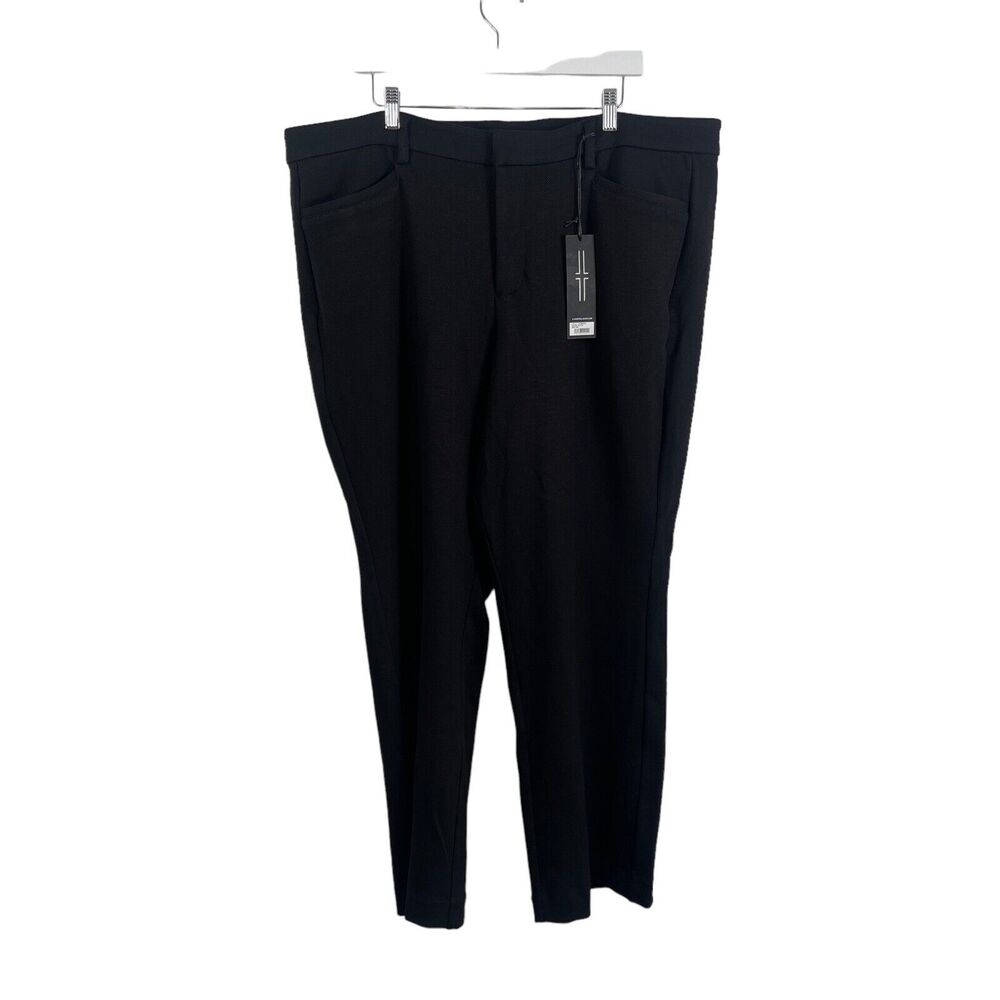 Liverpool Harper Bootcut Black Dress Pants Career Work Stretch NWT Womens 24W